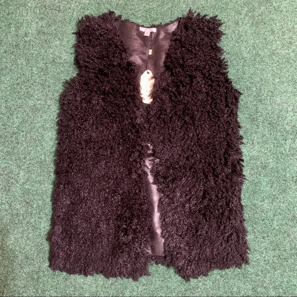 Sophie Max Faux Fur Vegan Joelle Vest - Picture 2 of 7